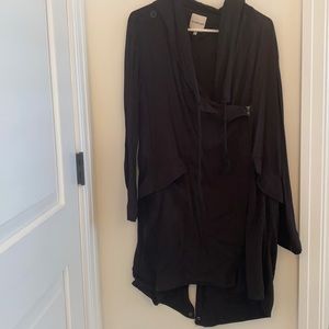 Hooded Cotton Trench